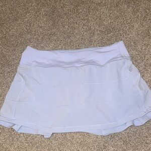 Light Blue Athletic Skort